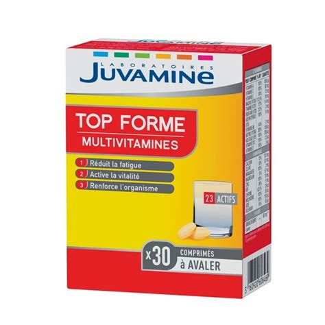 Juvamine Top Forme Multivitamines Comprim S Avaler Tous Les Produits Juvamine Top Forme