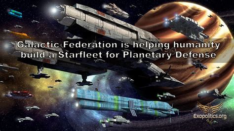 Galactic Federation Is Helping Humanity Build A Starfleet For Planetary