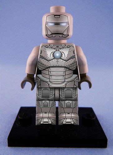 Iron Man Mark 2 Digital Custom Minifigure Custom Lego