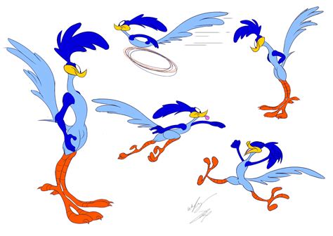 Road Runner Anthro Color By Gunzcon On Deviantart Road Runner