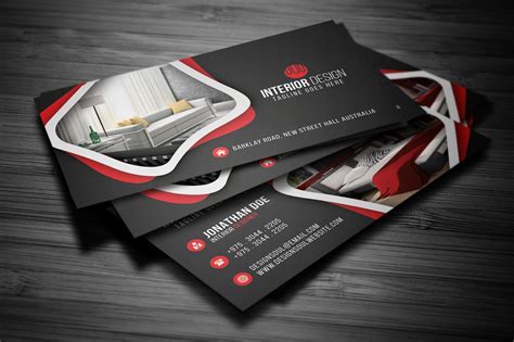 Interior Design Business Card Creative Business Card Templates