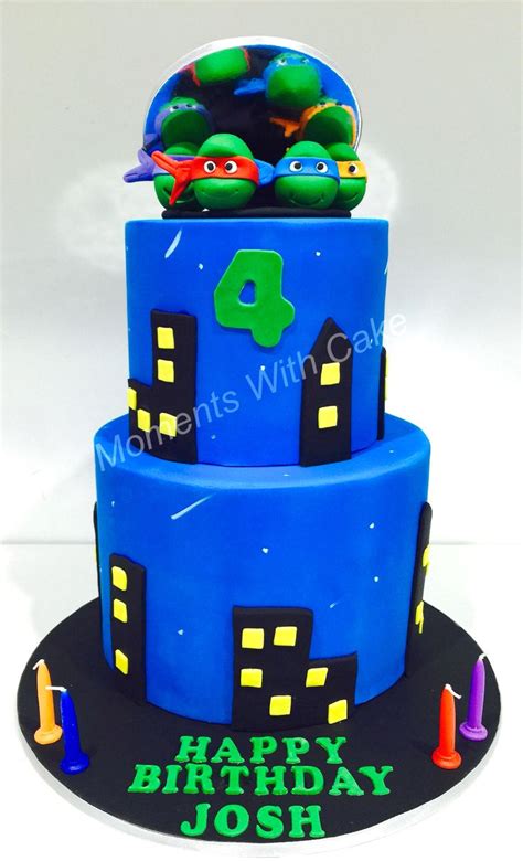 Teenage Mutant Ninja Turtles Birthday Cake Momentswithcake