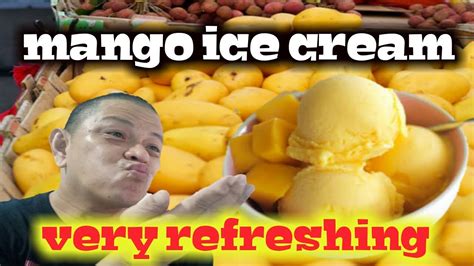 9 June 2020 Paano Gumawa Ng Mango Ice Cream Youtube