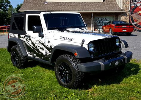 JEEP WRANGLER DIGITAL CAMO WRAP | SCRIBBLES & DRIPS