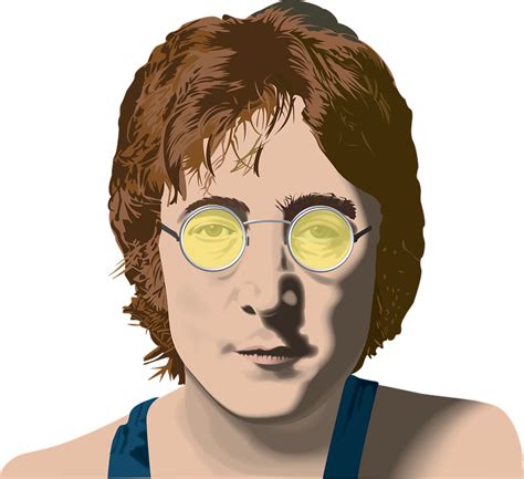 John Lennon Singer Famous - Free vector graphic on Pixabay png image