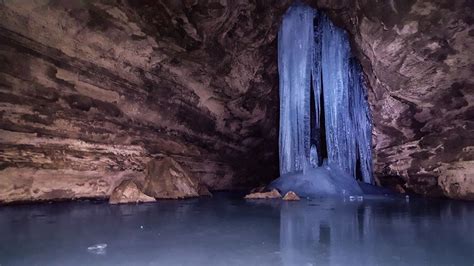 Crystal Ice Cave Tour At Lava Beds National Monument In