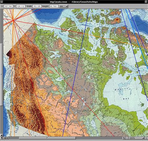 topographical maps of canada