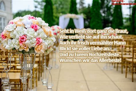 Der hochzeitstag ist der jahrestag der hochzeit, das hochzeitsjubiläum. Zweiter Hochzeitstag Gedicht