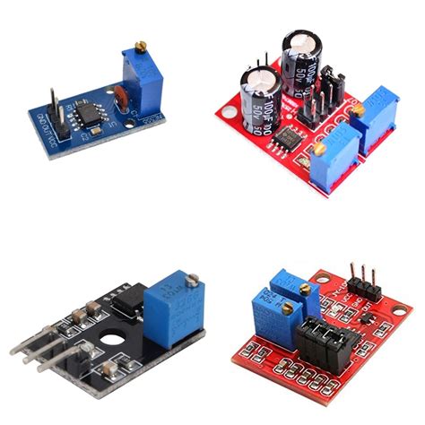 Ne555 Pulse Module Frequency Duty Cycle Adjustable Square Signal