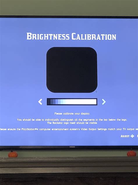 Brightness Calibration Problem Brightest Cant See Rockstar Logo R
