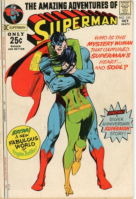 Superman 243 Vg 1971 Neal Adams Cover Comic Books Bronze Age Dc