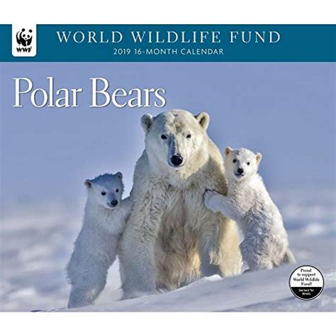 2019 Polar Bear Calendars Kritters In The Mailbox Polar Bear Calendar