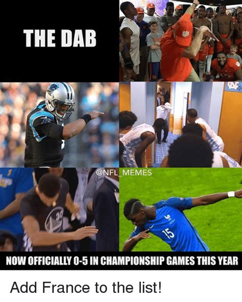 The Dab Memes Now Officially O 5 In Championship Games This Year Add