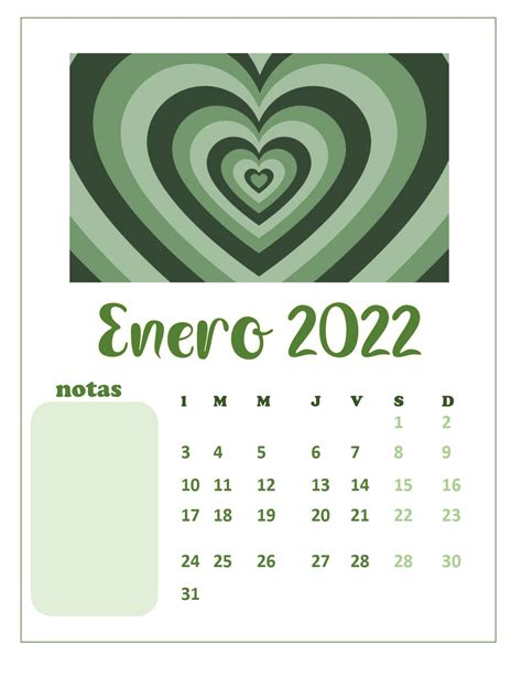 Calendar Enero 2022 En 2022 Diseño De Calendarios Libro De Up Ideas