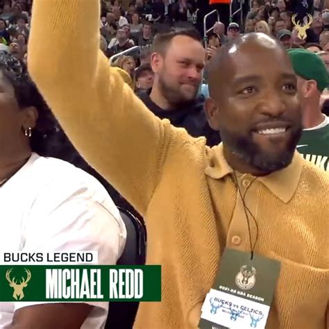 Milwaukee Bucks On Twitter Bucks Legend Michael Redd In The House