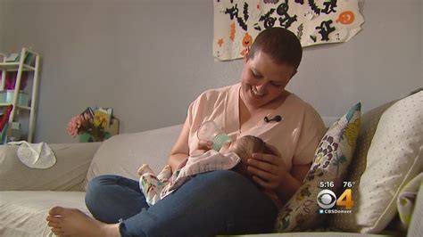 Mother Fighting Breast Cancer Gets Help Feeding Newborn Youtube