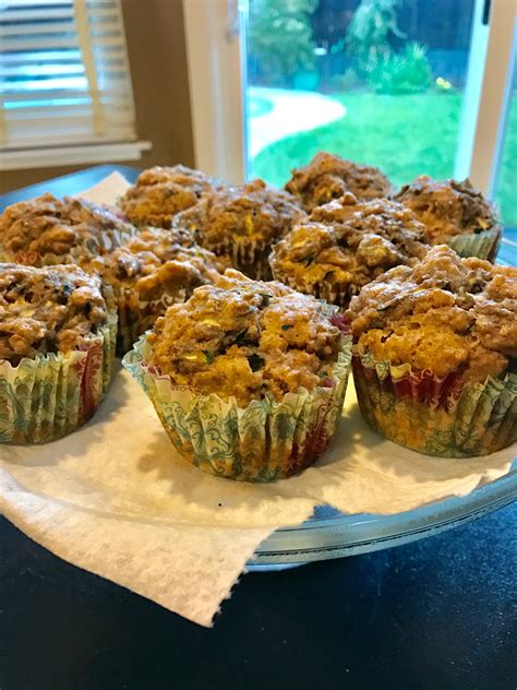 Amazingly Delicious Banana Zucchini Muffins Positively Stacey
