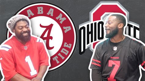 College Football Championship Alabama Vs Ohio State Youtube
