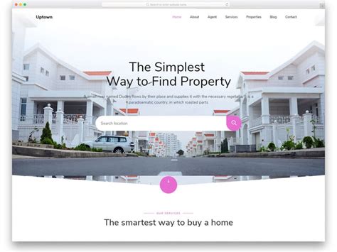 Today we present you this free html5 template for real estate website that features the professional design and can be a starting point for your project. 40 Best Free Real Estate Website Templates For Successful ...