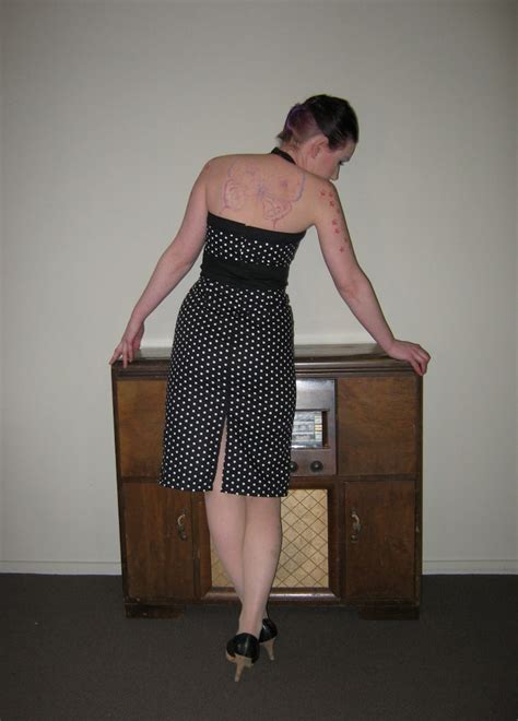 Polka Dot Dress 1950s Inspired Pin Up Rockabilly With Etsy