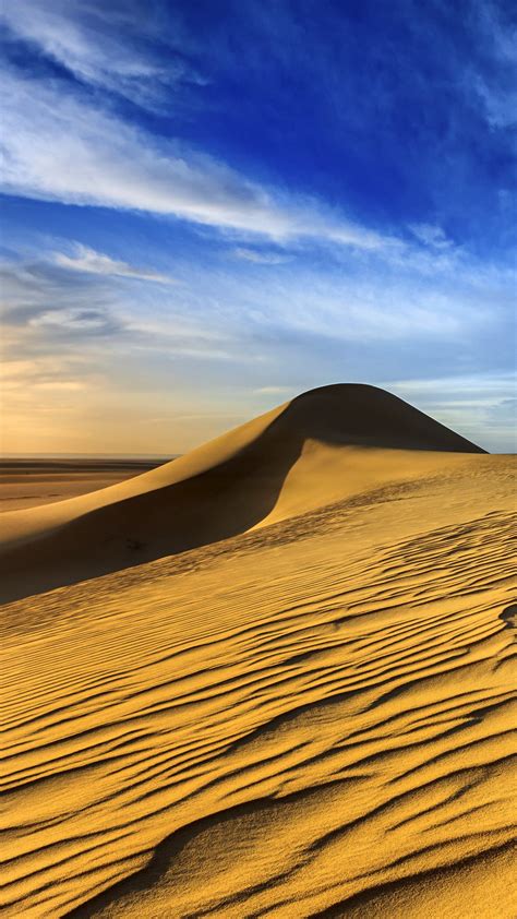 Sunset Over The Western Part Of The Sahara Desert In Egypt Windows 10
