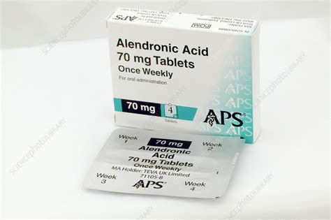 Alendronic Acid Osteoporosis Drug Stock Image M6251492 Science