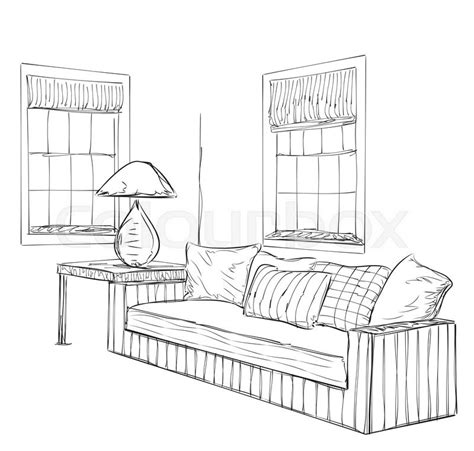The drawing room, traditionally, was a room that was perceptibly detach from the family room or the living room. Furniture Drawing at GetDrawings | Free download