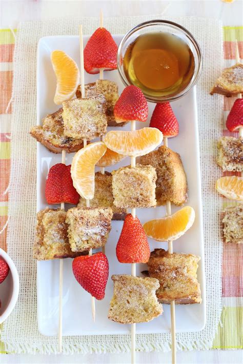 Add a touch of vanilla, some sugar for sweetness, and a bit of cinnamon for flavor, then soak the bread. French Toast Bites - A Beautiful Mess