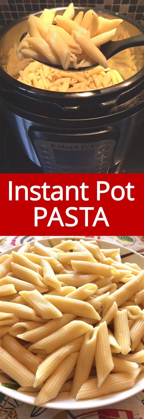 Instant Pot Pasta How To Cook Pasta In The Instant Pot Melanie Cooks