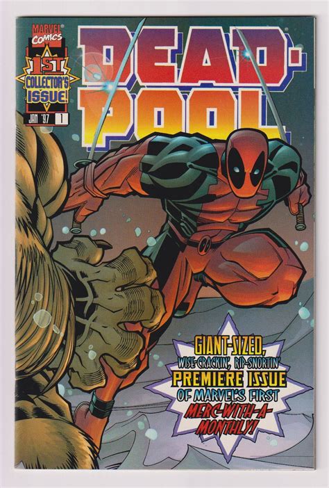 Deadpool Vol 1 1 Modern Age Comic Book Nm94 January 1997 Marvel