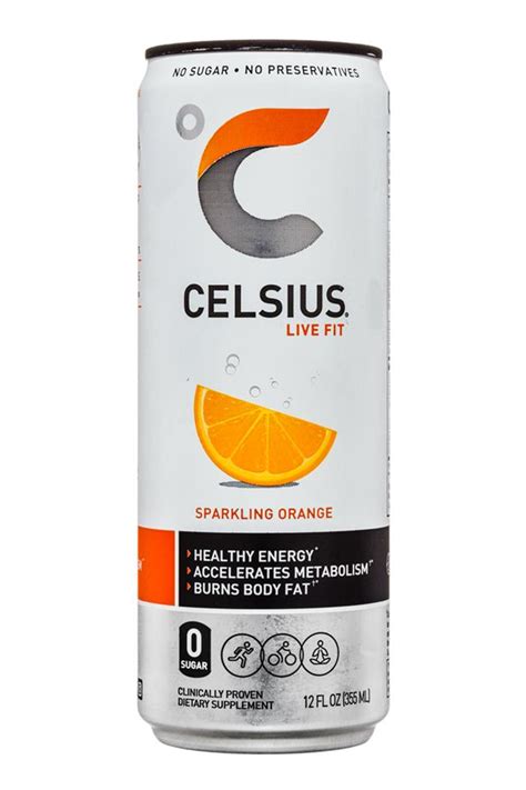 Live Fit Sparkling Orange Celsius Product Review