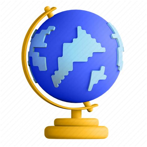 Globe Earth World Planet 3d Illustration Download On Iconfinder