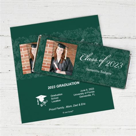 Customized Graduation Favors Believe In Your Dreams Wrappers Only