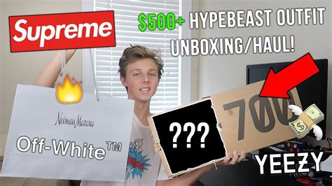 Crazy 500 Hypebeast Unboxinghaul Outfit Off White Yeezy Etc
