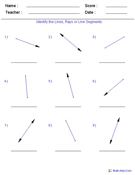 Https://favs.pics/worksheet/line Line Segment Ray Worksheet