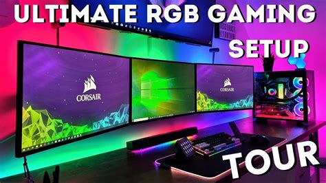 My Ultimate Rgb Gaming Setup Tour 2019 Youtube