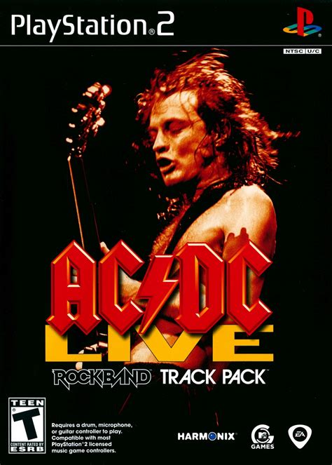 Acdc Live Rock Band Track Pack Boxarts For Sony Playstation 2 The