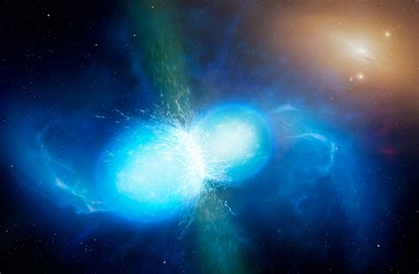 Matter After The Collision Of Neutron Stars Flies At Superluminal Speed