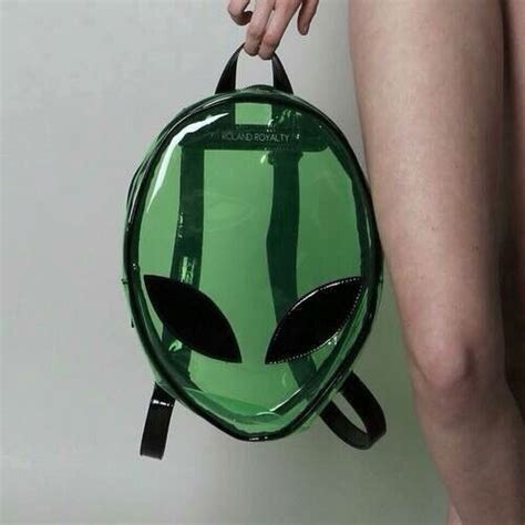 Alien Backpack Alien Aesthetic Bags Alien