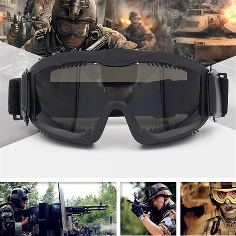 Military Cs Wargame Ballistic Goggles Hunting Shooting Tactical Sunglasses Eye Protection