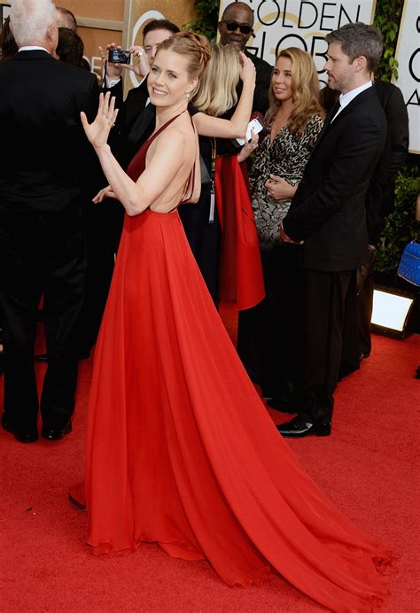 Amy Adams Dress On Golden Globes 2014 Red Carpet