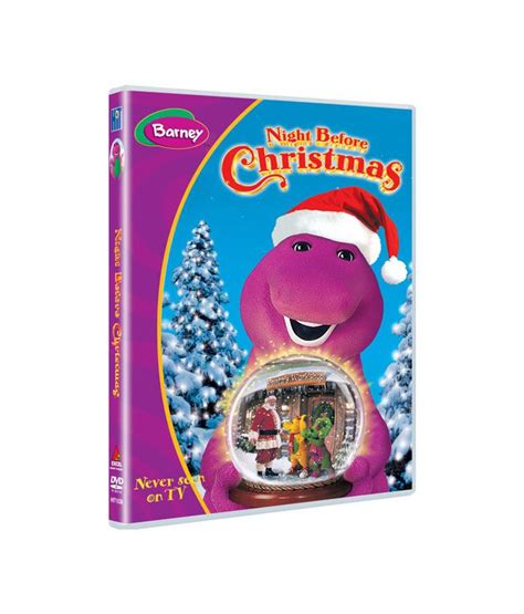 Barney Night Before Christmas English Dvd Buy Online At Best