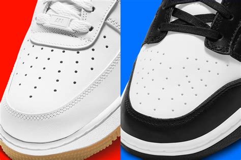 Nike Air Force 1 Versus Dunk Breaking Down The Differences Sneaker