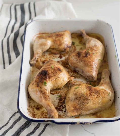 Turn the breast meaty side up. The Best Baked Chicken Leg Quarters | How to Roast Chicken Legs