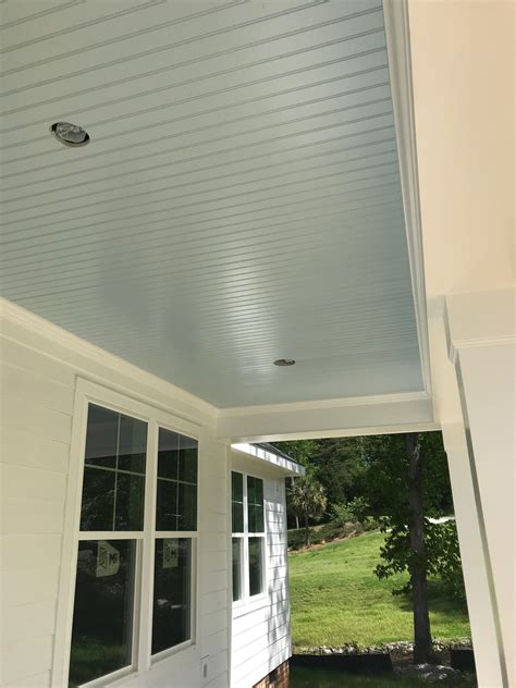 Sherwin Williams Atmospheric Perfect Haint Blue Blue Porch Ceiling
