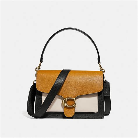 Coach tabby 26 shoulder bag grained cow leather violet. Tabby Shoulder Bag in Colorblock | COACH