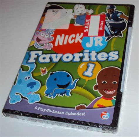 Nick Jr. Favorites Vol. 1 One Nickelodeon (DVD NEW) Lazytown Blue's
