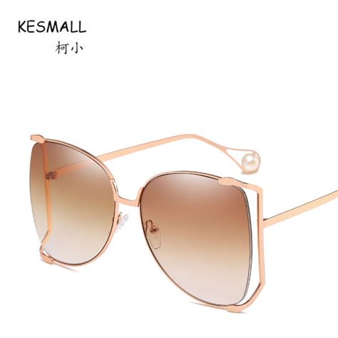 kesmall 2018 newest fashion big polarized sunglasses women men night driving sun glasses