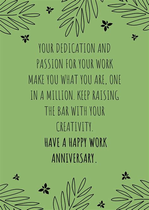 Work Anniversary Examples Design Talk