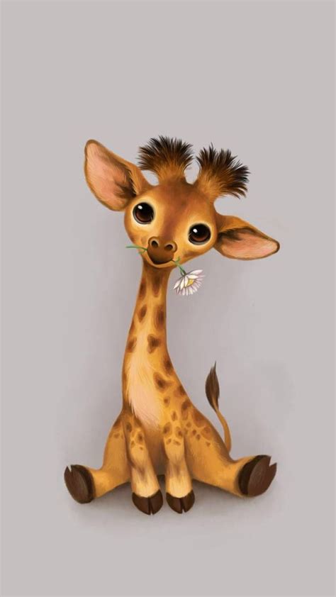 Giraffe Artwork Cute Giraffe Animal Sketches